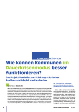 1. Synthesepapier Kommunales Krisenmanagement